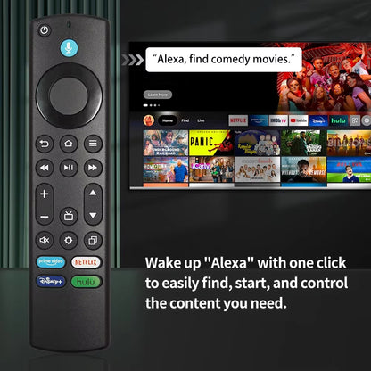 Fire TV Alexa Replacement Remote Control,(4Th Gen)Voice Remote,Used for Fire TV Omni Series or Fire TV 4-Series Smart TV